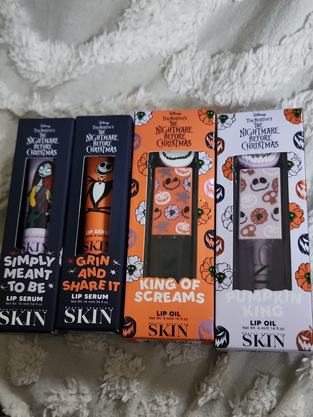 The Nightmare Before Christmas Pumpkin King Lip Oil — Orange